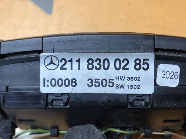 Блок управління пічкою A2118300285 MERCEDES