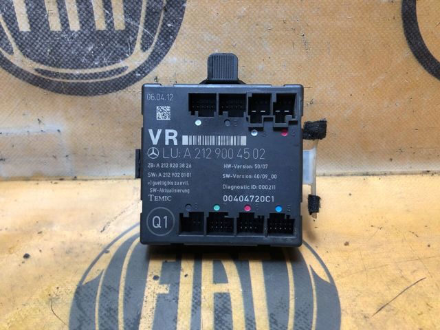 Блок комфорту передніх дверей A2129004502 MERCEDES