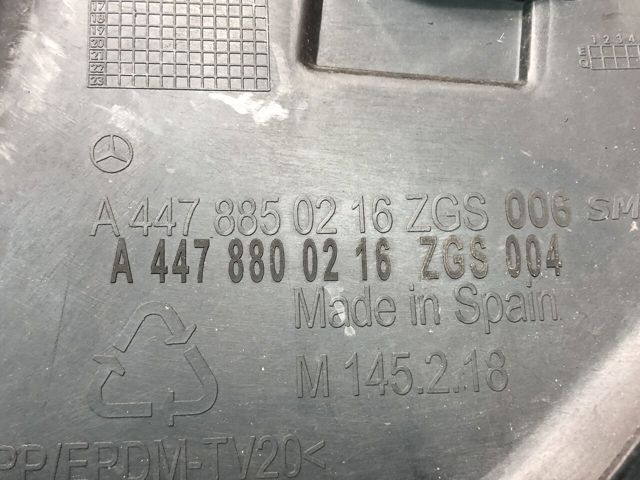 Швелер переднього бампера A4478800216 MERCEDES