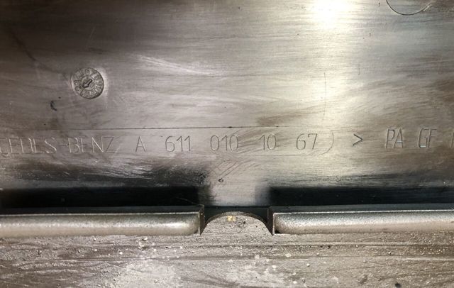 Екран двигуна A6110101067 MERCEDES