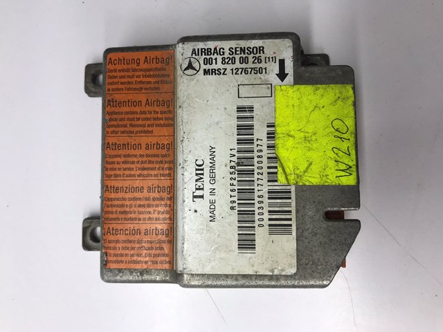 Модуль-процесор керування подушки безпеки 0018200026 MERCEDES