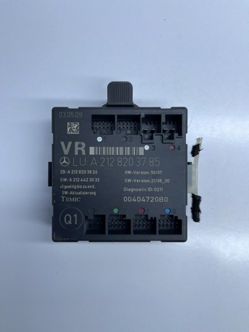 Блок комфорту передніх дверей A2128203785 MERCEDES