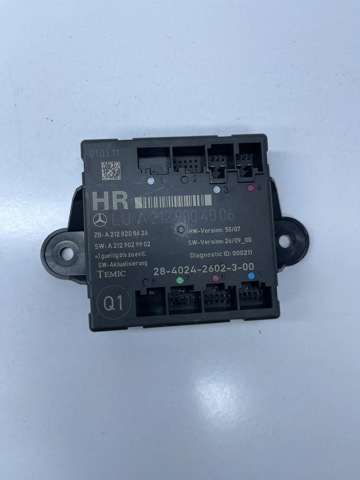Блок управління комфорту A2129004006 MERCEDES