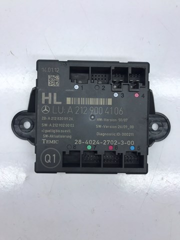 Блок комфорту задніх дверей A2129004106 MERCEDES