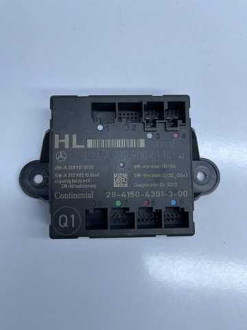 Блок комфорту задніх дверей A2129004114 MERCEDES
