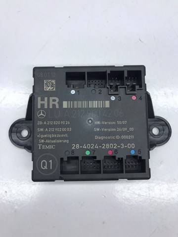 Блок комфорту задніх дверей A2129004206 MERCEDES