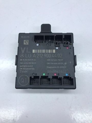 Блок комфорту передніх дверей A2129004402 MERCEDES