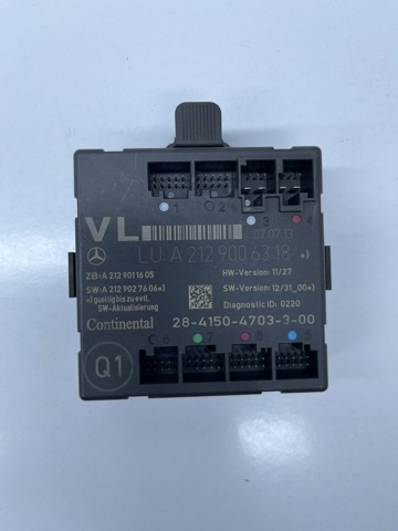 Блок комфорту передніх дверей A2129006318 MERCEDES