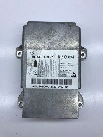 Модуль-процесор управління подушки безпеки A2129014204 MERCEDES