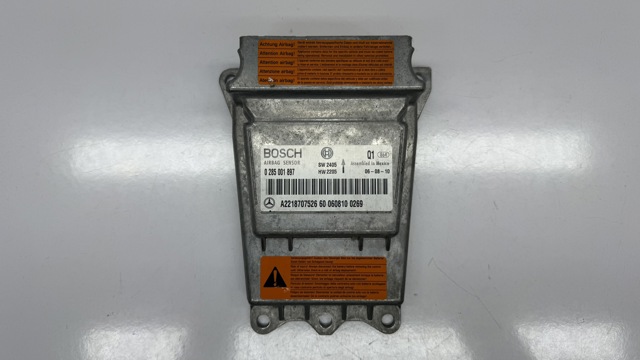 Блок управління airbag A2218707526 MERCEDES
