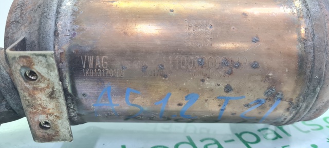 Каталітичний нейтралізатор відпрацьованих газів 1K0254201BX VAG