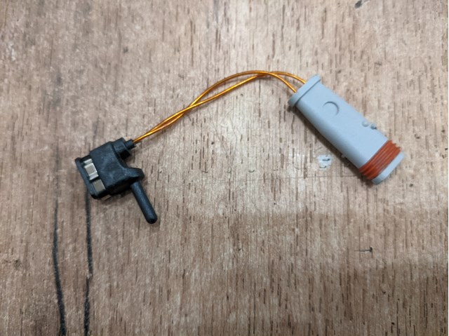 Датчик зносу гальмівних колодок, передній лівий WS0214A QUICK BRAKE