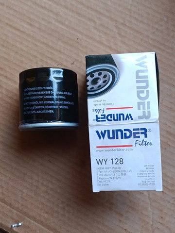Фільтр масляний WY128 WUNDER