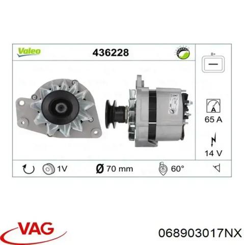 Авто генератор 068903017NX VAG