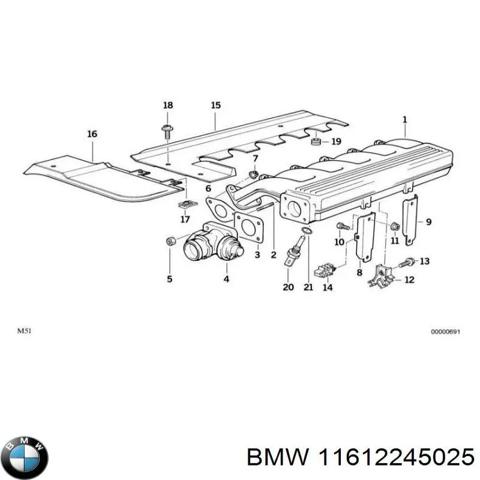 Колектор впускний 11612245025 BMW