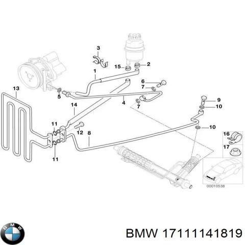 Радіатор ГПК 17111141819 BMW