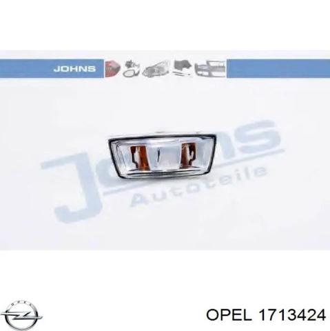 Повторювач повороту на крилі, правий 1713424 OPEL