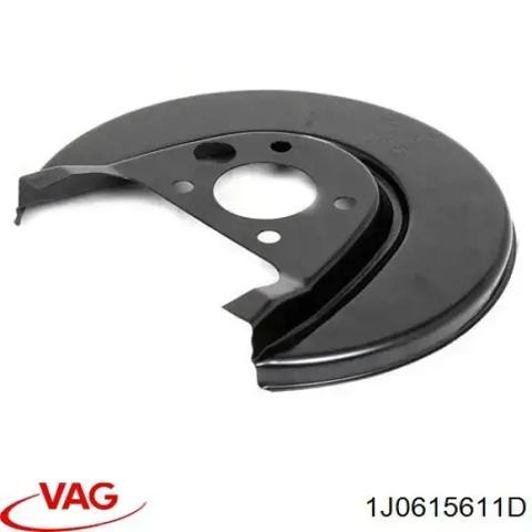 Захист гальмівного диска заднього, лівий 1J0615611D VAG