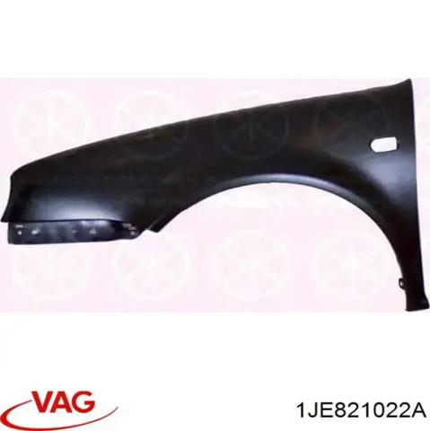 Переднє праве крило 1JE821022A VAG