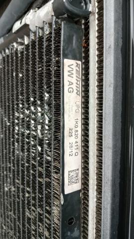 Конденсатор системи охолодження системи 1K0820411Q VAG