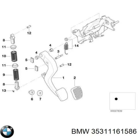Педаль зчеплення BMW 5