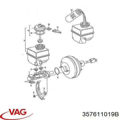 Циліндр гальмівний, головний 357611019B VAG