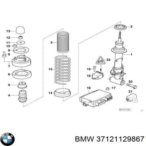 Опора амортизатора заднього 37121129867 BMW