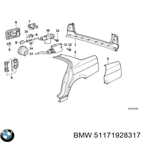 Лючок бензобака/паливного бака BMW 5 E34
