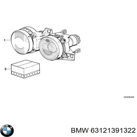 Права блок фара 63121391322 BMW