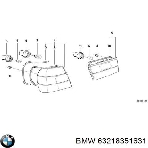 Стоп задній 63218351631 BMW
