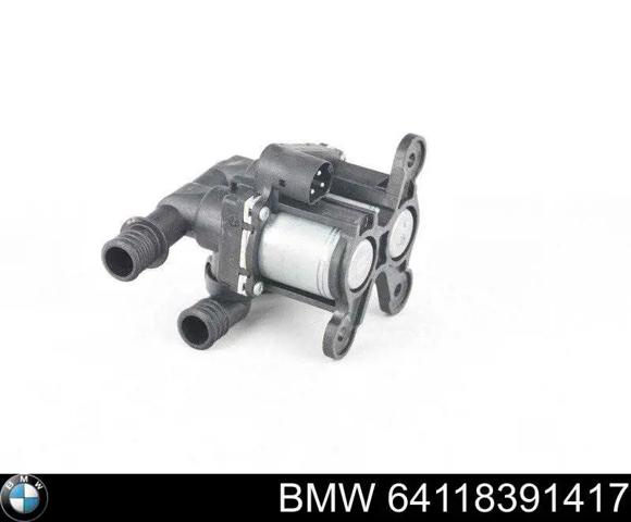Кран пічки (обігрівача) 64118391417 BMW