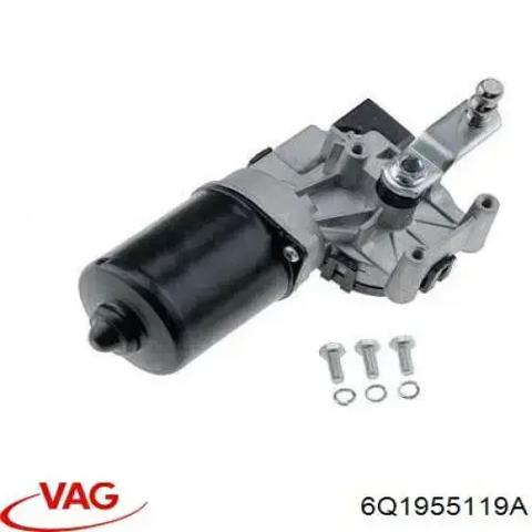 Мотор трапеції склоочисника 6Q1955119A VAG