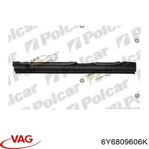 Поріг зовнішній правий 6Y6809606K VAG
