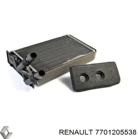 Радіатор обігрівача 7701205538 RENAULT