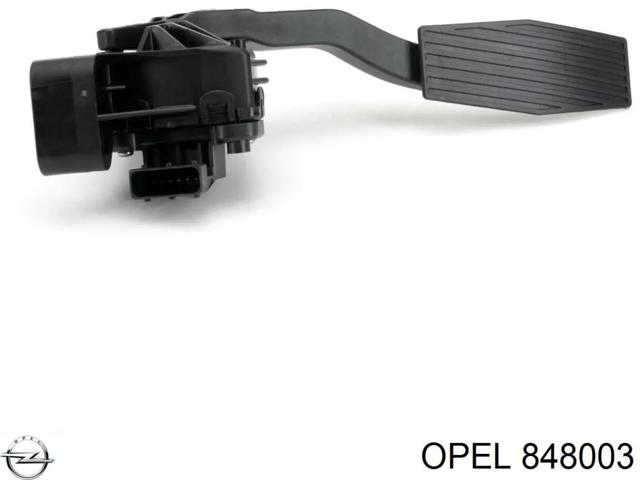 Педаль газу (акселератора) Opel Astra H