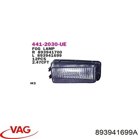 Туманка ліва 893941699A VAG