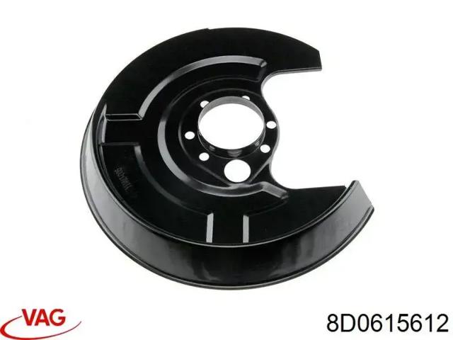 Захист гальмівного диска заднього, правого 8D0615612 VAG