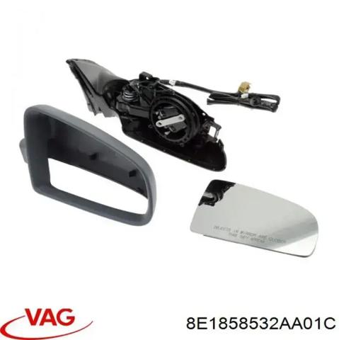 Корпус дзеркала заднього виду, правий 8E1858532AA01C VAG