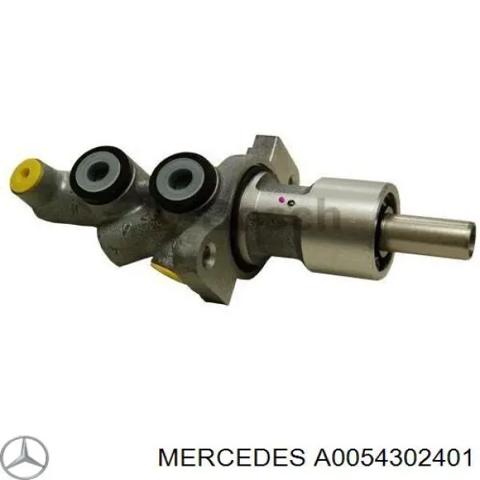 Циліндр головний гальма (Гідротормоз) A0054302401 MERCEDES