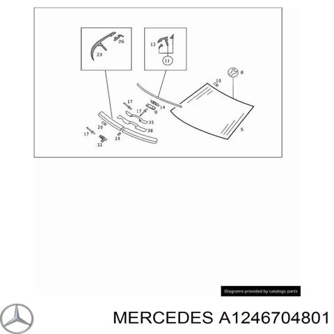 Вітрове скло A1246704801 MERCEDES