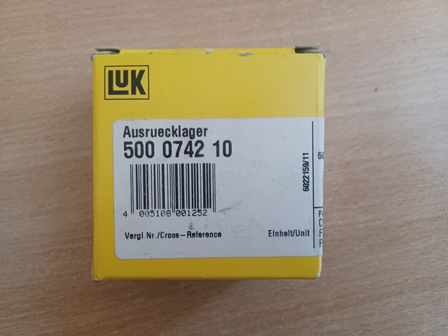 Підшипник вижимний зчеплення 500074210 LUK