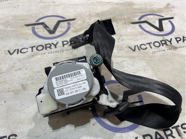 Пасок безпеки задній 4G0857805C VAG