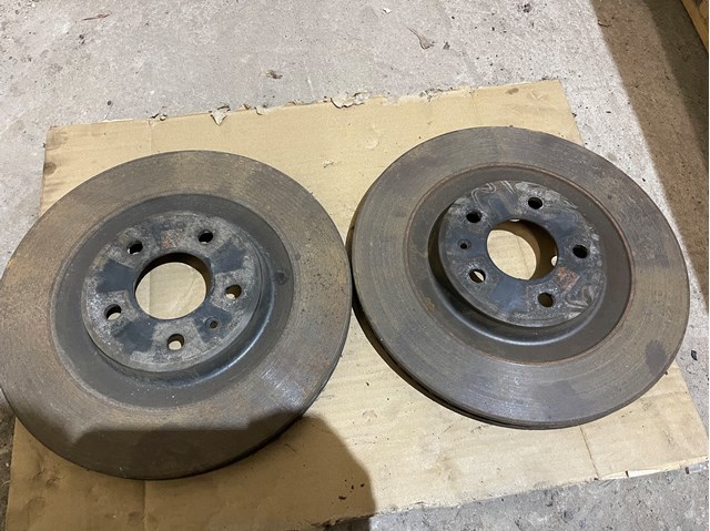 Диск заднього гальма 8W0615601K VAG