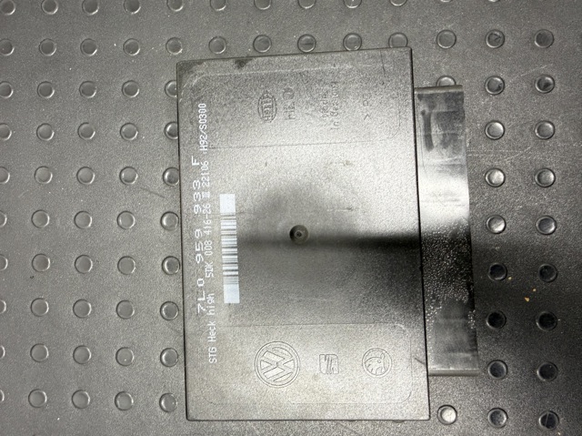 Блок комфорту 7L0959933F VAG