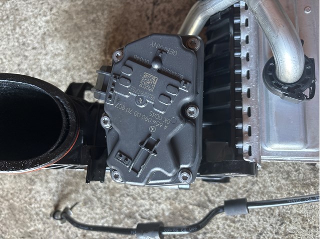 Заслінка повітряна A6540900070 MERCEDES