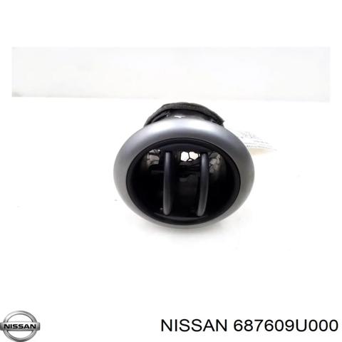 Решітка повітропровода права 687609U000 NISSAN