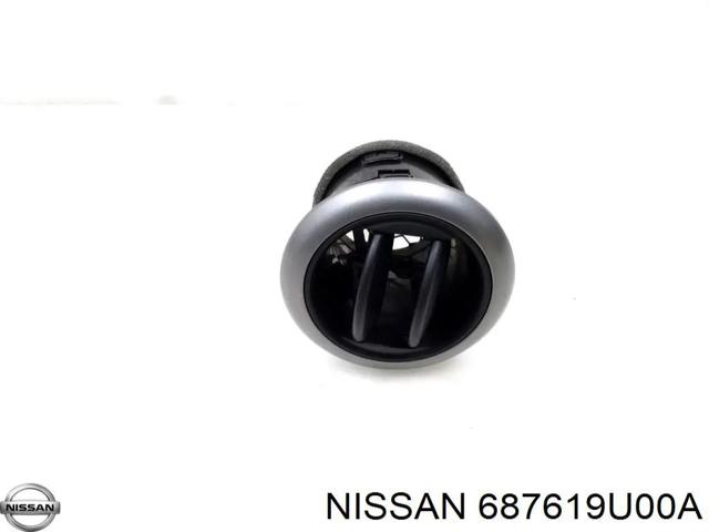 Решітка повітроводу ліва 687619U00A NISSAN
