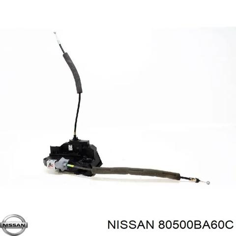Замок передніх пасажирських дверей 80500BA60C NISSAN