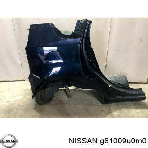 Крило заднє праве G81009U0M0 NISSAN