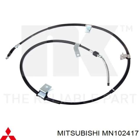 Трос стоянкового гальма задній правий MN102417 MITSUBISHI